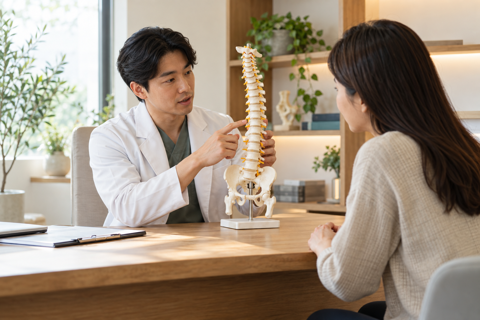 구미 허리통증 한의원 — 허리 상담 자료에 관한 AI 설명용 이미지