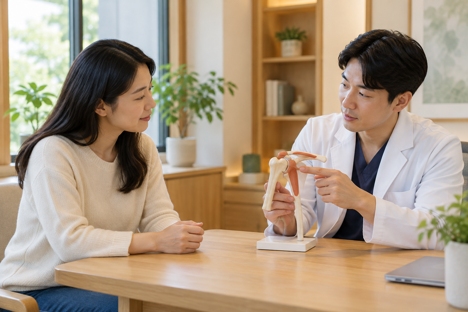 구미 어깨통증 한의원 — 어깨 상담에 관한 AI 설명용 이미지
